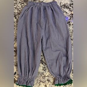 Purple and White Checkered Pants